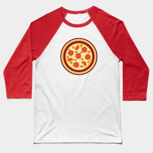 Margherita Pizza Baseball T-Shirt